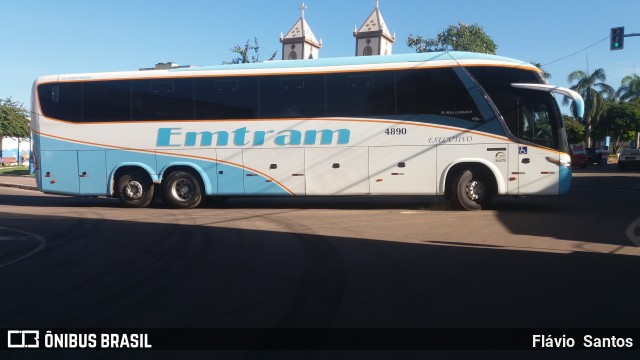 Emtram 4890 na cidade de Barra da Estiva, Bahia, Brasil, por Flávio  Santos. ID da foto: 8369363.