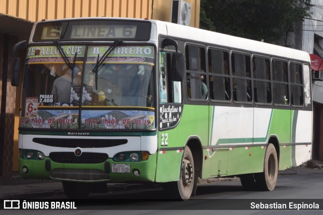 Po'a Renda - Linea 6 22 na cidade de Asunción, Paraguai, por Sebastian Espinola. ID da foto: 8370968.