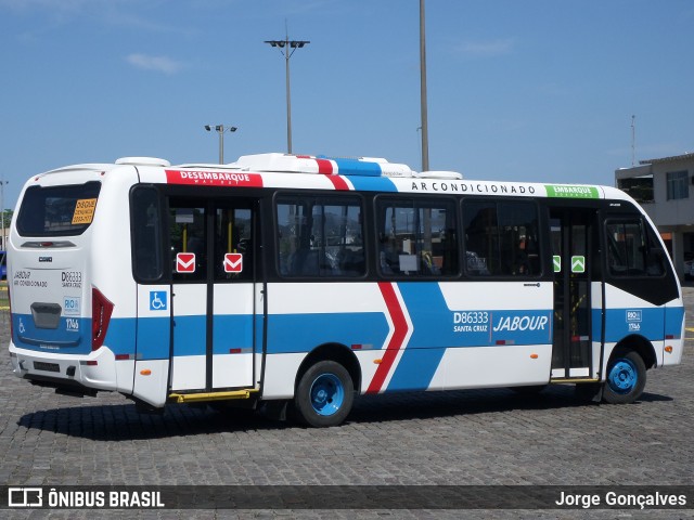 Auto Viação Jabour D86333 na cidade de Rio de Janeiro, Rio de Janeiro, Brasil, por Jorge Gonçalves. ID da foto: 8371912.