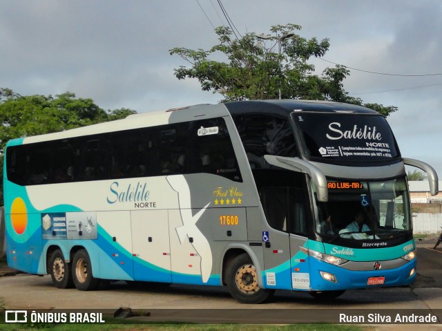 Expresso Satélite Norte 17600 na cidade de Imperatriz, Maranhão, Brasil, por Ruan Silva Andrade. Número da foto: #8370101.