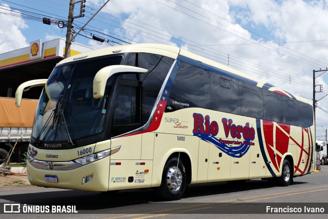Rio Verde Transportadora Turística 16000 na cidade de Assis, São Paulo, Brasil, por Francisco Ivano. Número da foto: #8372097.