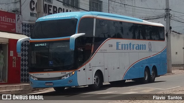 Emtram 5310 na cidade de Barra da Estiva, Bahia, Brasil, por Flávio  Santos. Número da foto: #8371197.