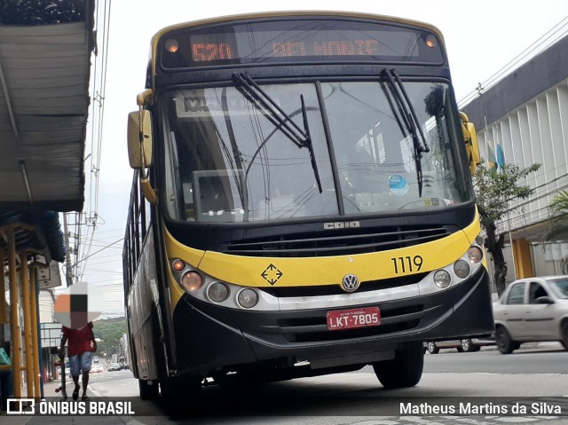 Viação Sul Fluminense 1119 na cidade de Volta Redonda, Rio de Janeiro, Brasil, por Matheus Martins da Silva. Número da foto: #8371243.