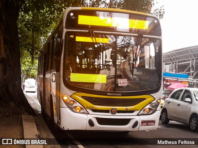 Auto Viação Alpha A48057 na cidade de Rio de Janeiro, Rio de Janeiro, Brasil, por Matheus Feitosa . ID da foto: 8370856.