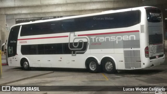 Transpen Transporte Coletivo e Encomendas 36005 na cidade de Curitiba, Paraná, Brasil, por Lucas Weber Calizario. Número da foto: #8370545.