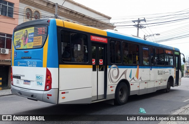 Transportes Barra D13369 na cidade de Rio de Janeiro, Rio de Janeiro, Brasil, por Luiz Eduardo Lopes da Silva. ID da foto: 8370486.