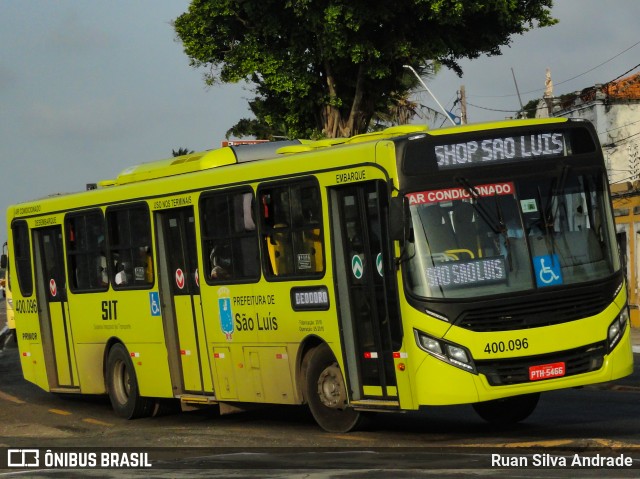 Viação Primor 400.096 na cidade de São Luís, Maranhão, Brasil, por Ruan Silva Andrade. Número da foto: #8370382.