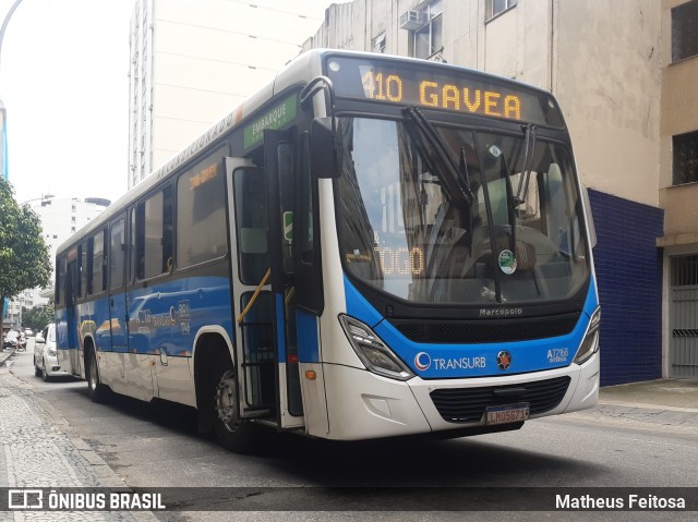 Transurb A72168 na cidade de Rio de Janeiro, Rio de Janeiro, Brasil, por Matheus Feitosa . ID da foto: 8370864.