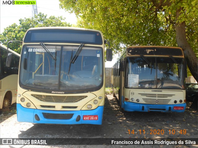 Andrade Transportes 10-101 na cidade de Teresina, Piauí, Brasil, por Francisco de Assis Rodrigues da Silva. ID da foto: 8371999.