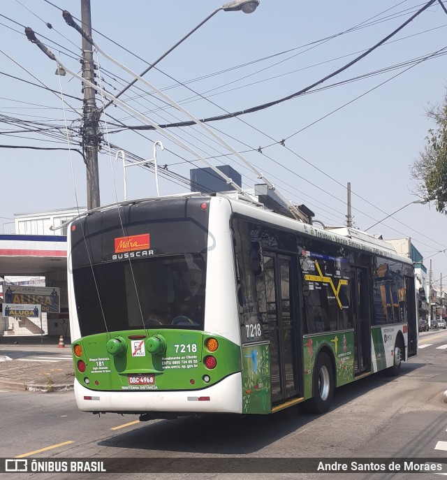 Metra - Sistema Metropolitano de Transporte 7218 na cidade de Santo André, São Paulo, Brasil, por Andre Santos de Moraes. ID da foto: 8370938.