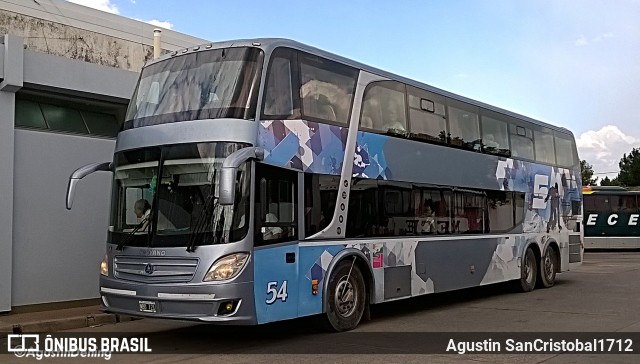 Transportes Córdoba 54 na cidade de Esperanza, Las Colonias, Santa Fe, Argentina, por Agustin SanCristobal1712. ID da foto: 8370598.