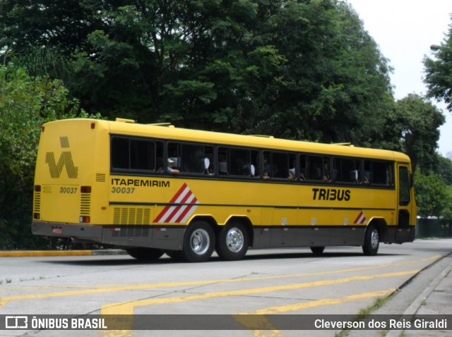 Viação Itapemirim 30037 na cidade de São Paulo, São Paulo, Brasil, por Cleverson dos Reis Giraldi. ID da foto: 8374022.