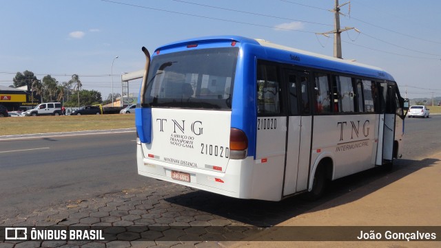 TNG Intermunicipal 210020 na cidade de Novo Gama, Goiás, Brasil, por João Gonçalves. Número da foto: #8374149.