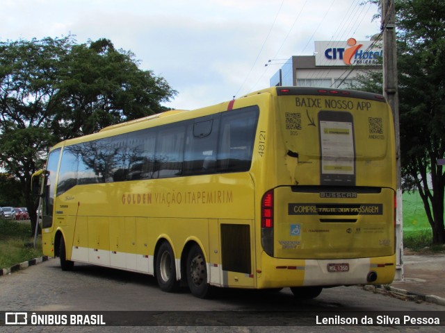 Viação Itapemirim 48121 na cidade de Caruaru, Pernambuco, Brasil, por Lenilson da Silva Pessoa. ID da foto: 8374989.