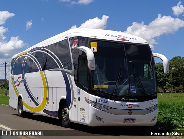 Trans Santi 5924 na cidade de Franca, São Paulo, Brasil, por Fernando Silva. Número da foto: #8374232.