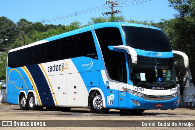 Cattani Sul Transportes e Turismo 11702 na cidade de Francisco Beltrão, Paraná, Brasil, por Daniel Budal de Araújo. ID da foto: 8373318.