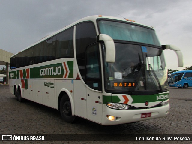 Empresa Gontijo de Transportes 14320 na cidade de Caruaru, Pernambuco, Brasil, por Lenilson da Silva Pessoa. Número da foto: #8375100.