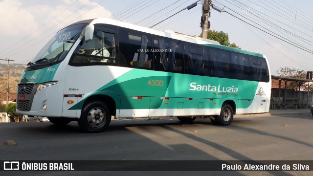 Expresso Santa Luzia 4500 na cidade de Matozinhos, Minas Gerais, Brasil, por Paulo Alexandre da Silva. ID da foto: 8374315.