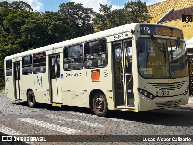 Auto Viação São Braz 21023 na cidade de Curitiba, Paraná, Brasil, por Lucas Weber Calizario. ID da foto: 8373988.