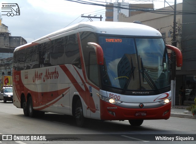 Viação Mar Aberto 1500 na cidade de Vitória, Espírito Santo, Brasil, por Whitiney Siqueira. ID da foto: 8373769.