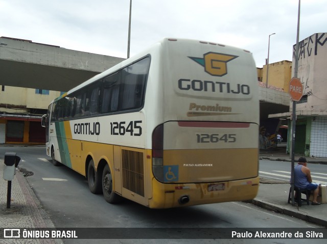 Empresa Gontijo de Transportes 12645 na cidade de Belo Horizonte, Minas Gerais, Brasil, por Paulo Alexandre da Silva. Número da foto: #8374564.