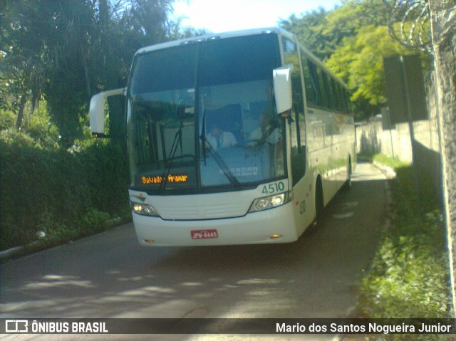 Viação Cidade Sol 4510 na cidade de Salvador, Bahia, Brasil, por Mario dos Santos Nogueira Junior. Número da foto: #8375699.