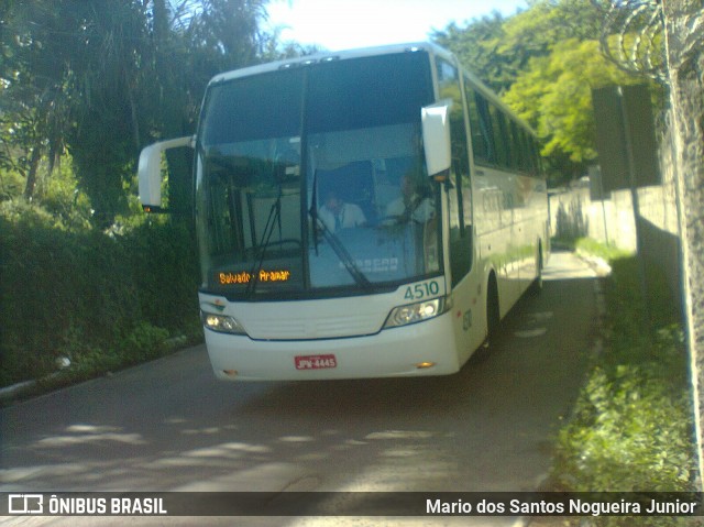 Viação Cidade Sol 4510 na cidade de Salvador, Bahia, Brasil, por Mario dos Santos Nogueira Junior. ID da foto: 8375699.