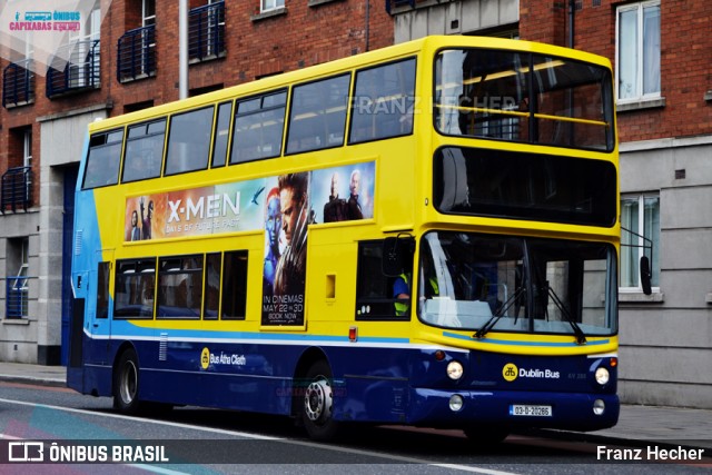 Dublin Bus AV286 na cidade de Dublin, Irlanda, por Franz Hecher. ID da foto: 8375435.