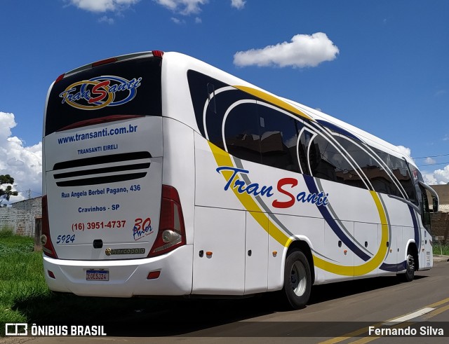 Trans Santi 5924 na cidade de Franca, São Paulo, Brasil, por Fernando Silva. ID da foto: 8374241.