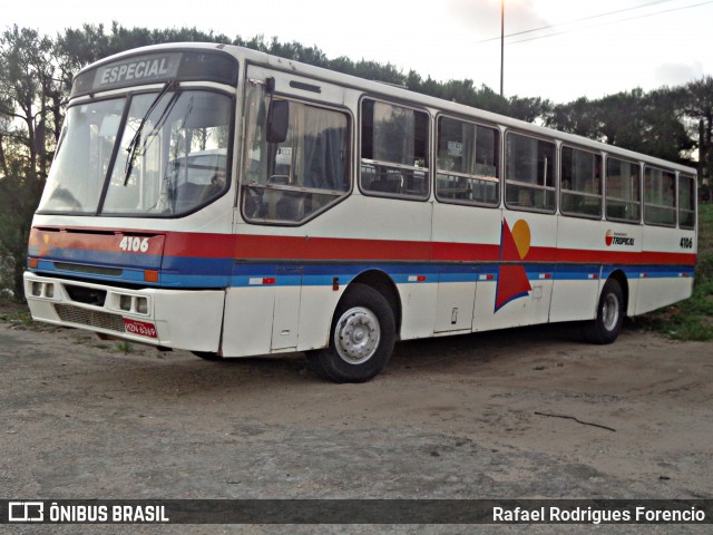 Transporte Tropical 4106 na cidade de Aracaju, Sergipe, Brasil, por Rafael Rodrigues Forencio. Número da foto: #8376041.