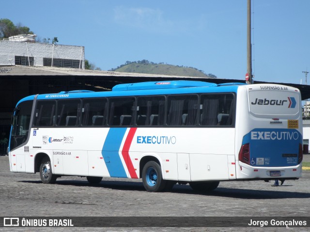 Auto Viação Jabour D86712 na cidade de Rio de Janeiro, Rio de Janeiro, Brasil, por Jorge Gonçalves. ID da foto: 8376206.