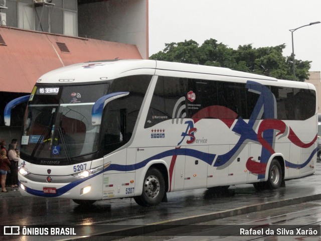 AS Service 5207 na cidade de Rio de Janeiro, Rio de Janeiro, Brasil, por Rafael da Silva Xarão. ID da foto: 8378466.