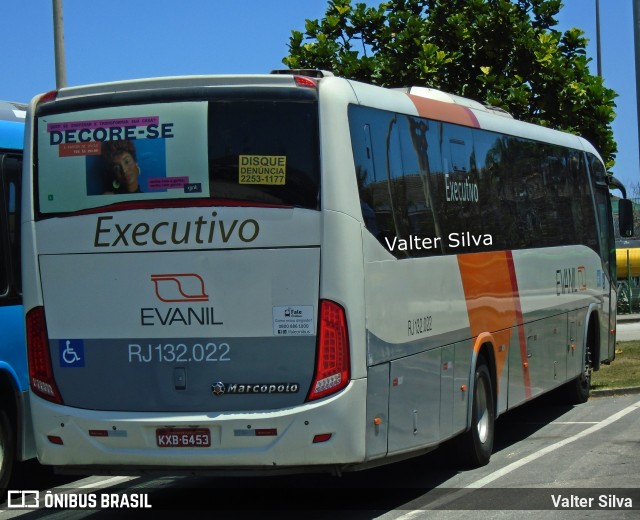 Evanil Transportes e Turismo RJ 132.022 na cidade de Rio de Janeiro, Rio de Janeiro, Brasil, por Valter Silva. Número da foto: #8376944.