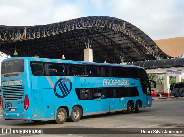 Auto Viação Progresso 6099 na cidade de Imperatriz, Maranhão, Brasil, por Ruan Silva Andrade. Número da foto: #8375997.