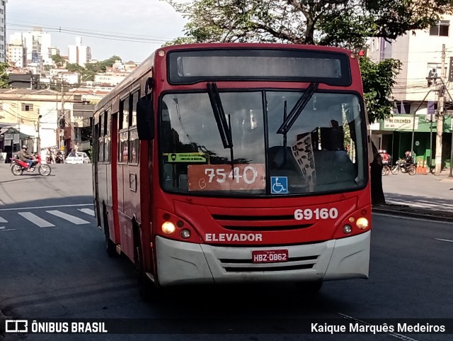 Viação Santa Edwiges 69160 na cidade de Belo Horizonte, Minas Gerais, Brasil, por Kaique Marquês Medeiros . Número da foto: #8376293.