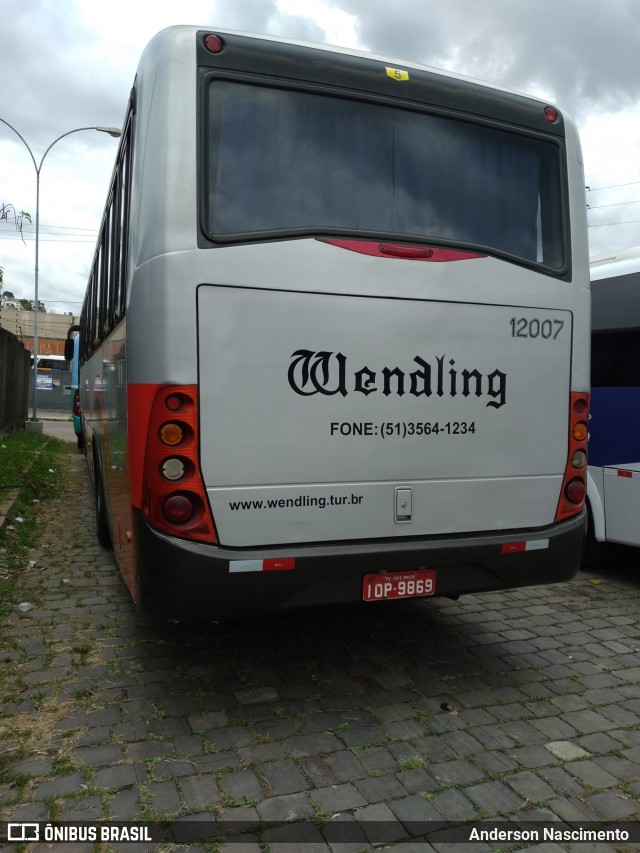 Wendling Transportes Coletivos 12007 na cidade de Esteio, Rio Grande do Sul, Brasil, por Anderson Nascimento . Número da foto: #8376485.