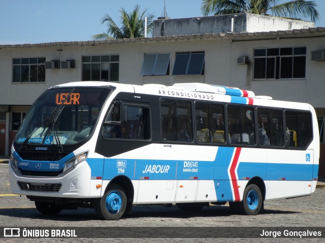 Auto Viação Jabour D86141 na cidade de Rio de Janeiro, Rio de Janeiro, Brasil, por Jorge Gonçalves. Número da foto: #8376201.