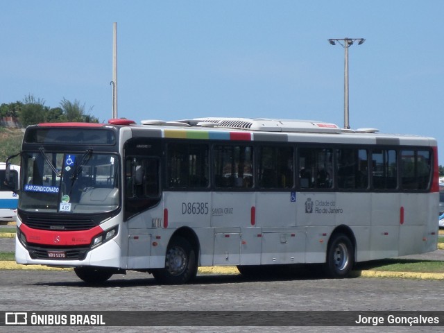 Auto Viação Jabour D86385 na cidade de Rio de Janeiro, Rio de Janeiro, Brasil, por Jorge Gonçalves. ID da foto: 8376198.