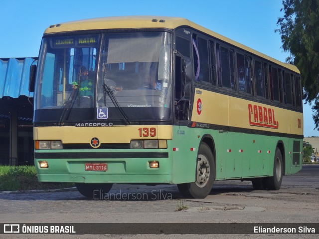 Expresso Cabral 139 na cidade de Natal, Rio Grande do Norte, Brasil, por Elianderson Silva. Número da foto: #8378373.