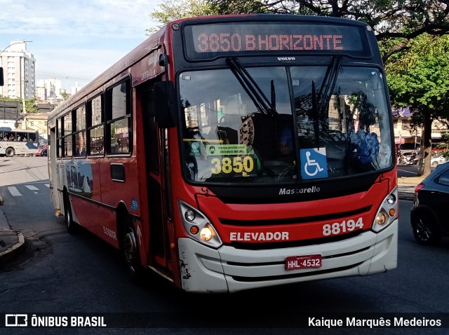 Viação Novo Retiro 88194 na cidade de Belo Horizonte, Minas Gerais, Brasil, por Kaique Marquês Medeiros . Número da foto: #8381102.