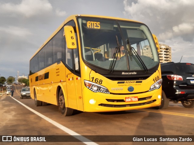 Rodam 168 na cidade de Ji-Paraná, Rondônia, Brasil, por Gian Lucas  Santana Zardo. ID da foto: 8379611.