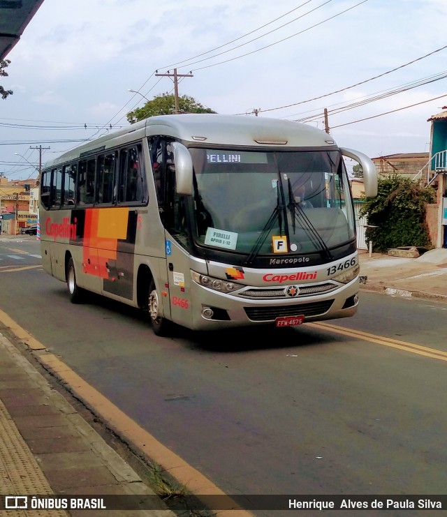 Transportes Capellini 13466 na cidade de Campinas, São Paulo, Brasil, por Henrique Alves de Paula Silva. Número da foto: #8380668.