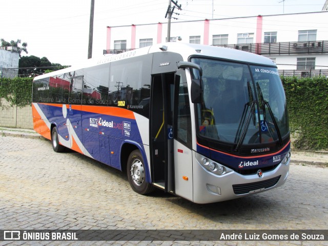 Viação Ideal B28712 na cidade de Rio de Janeiro, Rio de Janeiro, Brasil, por André Luiz Gomes de Souza. ID da foto: 8380551.