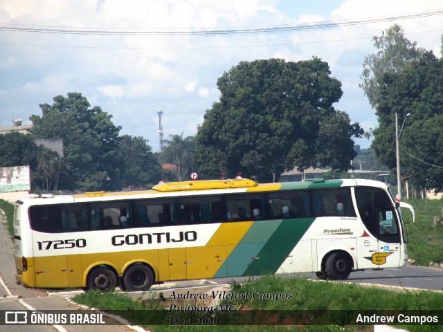 Empresa Gontijo de Transportes 17250 na cidade de Pirapora, Minas Gerais, Brasil, por Andrew Campos. Número da foto: #8380843.