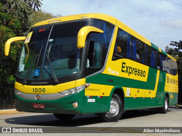 Expresso Brasileiro 1006 na cidade de São Paulo, São Paulo, Brasil, por Allen Maximiliano. ID da foto: 8379715.