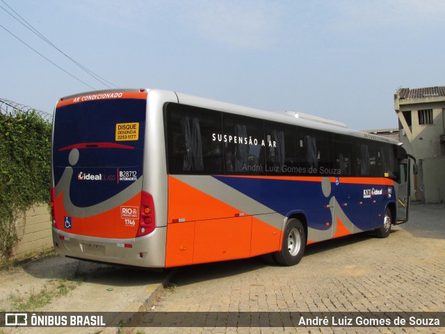 Viação Ideal B28712 na cidade de Rio de Janeiro, Rio de Janeiro, Brasil, por André Luiz Gomes de Souza. Número da foto: #8380711.