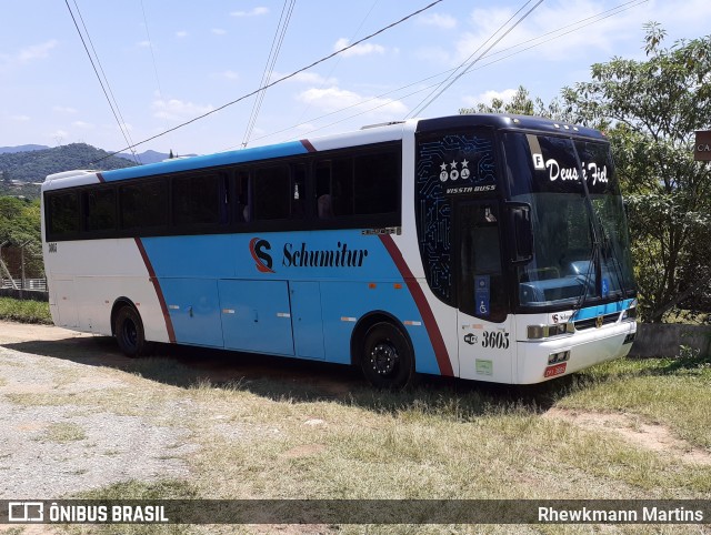Expresso Schumitur 3605 na cidade de Araçariguama, São Paulo, Brasil, por Rhewkmann Martins. Número da foto: #8379834.