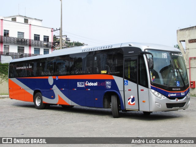 Viação Ideal B28713 na cidade de Rio de Janeiro, Rio de Janeiro, Brasil, por André Luiz Gomes de Souza. Número da foto: #8380667.