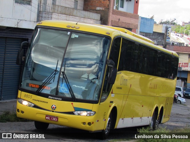Viação Itapemirim 8805 na cidade de Caruaru, Pernambuco, Brasil, por Lenilson da Silva Pessoa. Número da foto: #8380577.