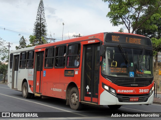 Viação Cruzeiro > Viação Sidon 38107 na cidade de Belo Horizonte, Minas Gerais, Brasil, por Adão Raimundo Marcelino. Número da foto: #8384199.